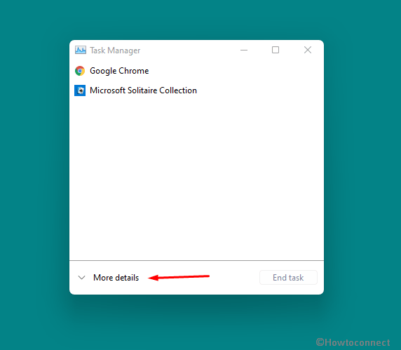 open Command Prompt as administrator From Task Manager