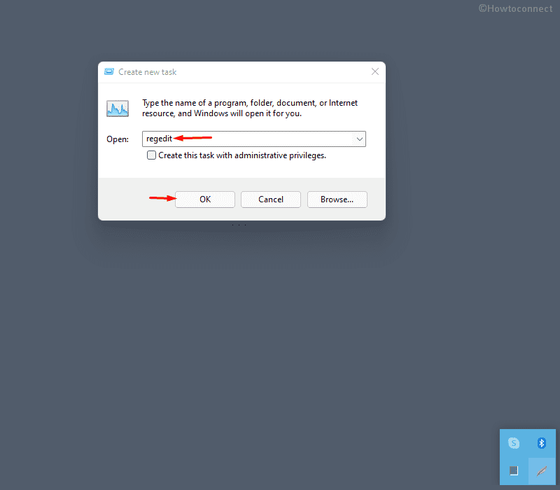 How to open Registry Editor in Windows 11 from Task Manager