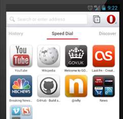 Opera Browser for Android gets new Updates