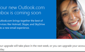 outlook account message image
