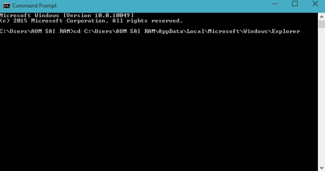 path of iconcache folder