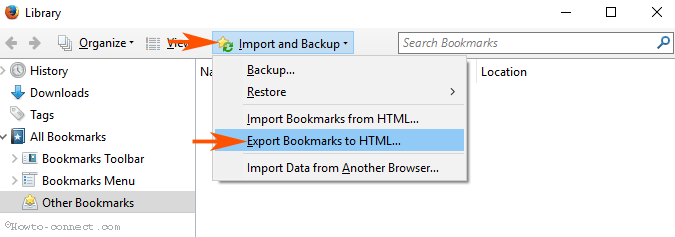 photo 4 Export Import Edge Favorites As HTML File with Chrome, Firefox, IE