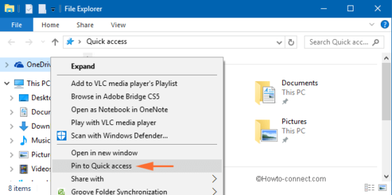 right click quick access crashes explorer