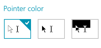 Change Mouse Pointer Size and Color in Windows 10