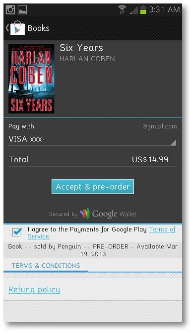 preorder ebook and accept preorder ebook and accept