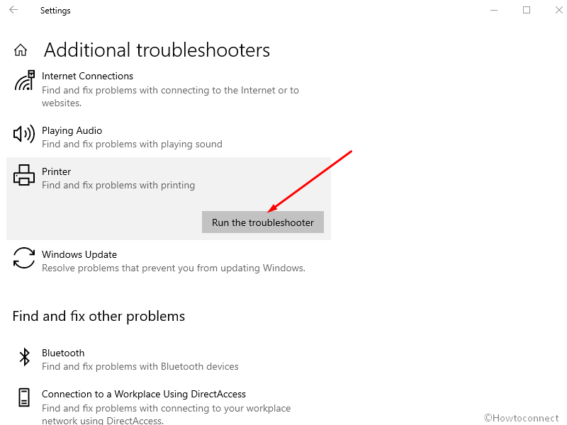 printer troubleshooter