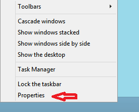 properties menu properties menu