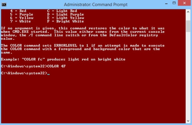 How to Change Color and Font of Command Prompt in Windows 10, 8