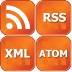 rss feed and atom feed icons