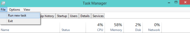 run new task