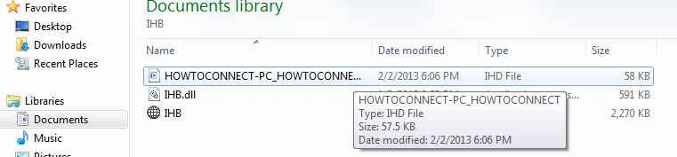 saved history file saved history file