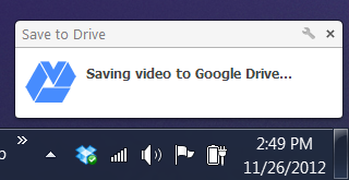 saving image to Google Drive save images to Google Drive option