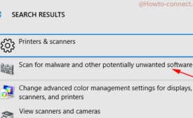 scan for malware and other potentially unwanted software