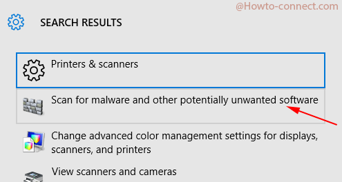 scan for malware and other potentially unwanted software