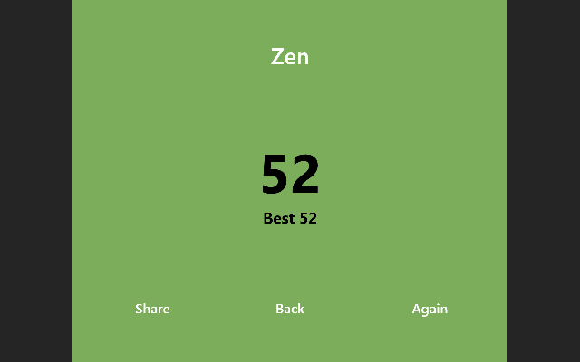 score Don't Tap the White Tiles Windows 8 App - Improve Visual and Response Ability