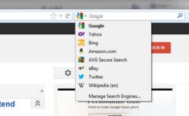 search engine, Firefox