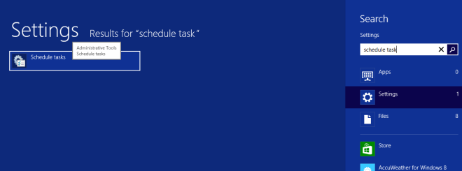 search schedule tasks in windows 8 search schedule tasks in windows 8