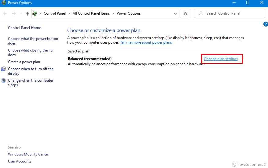 set Minimum and maximum processor state in Windows 10
