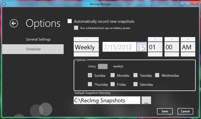 set schedule to recimg tool in windows 8 set schedule to recimg tool in windows 8
