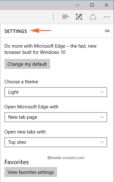 settings drop down on project spartan in windows 10 settings drop down on project spartan