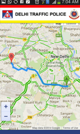 show on map