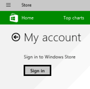 sign in button my windows store sign in button my windows store