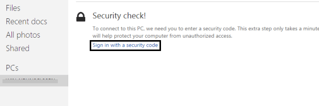 sign in with security code link on onedrive sign in with security code link on onedrive