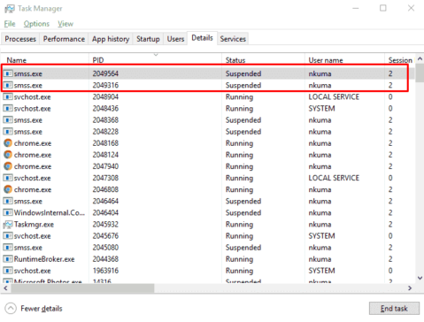 Smss Windows Process smss.exe in Windows 10 - What is it and How does Work?