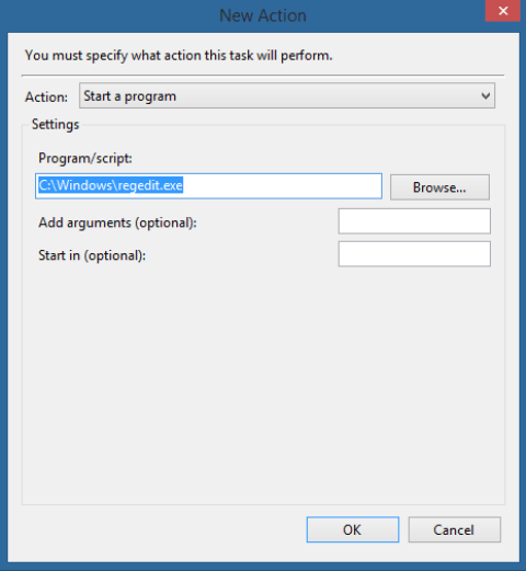 specify program Prevent UAC Prompt for Certain Programs on Windows 8