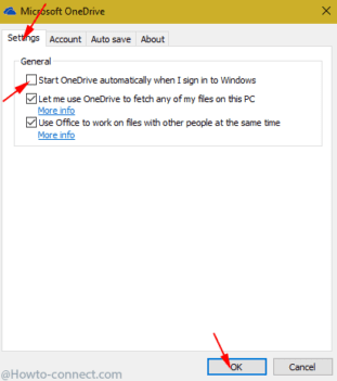 Stop OneDrive Automatic File Upload When login to Windows 10