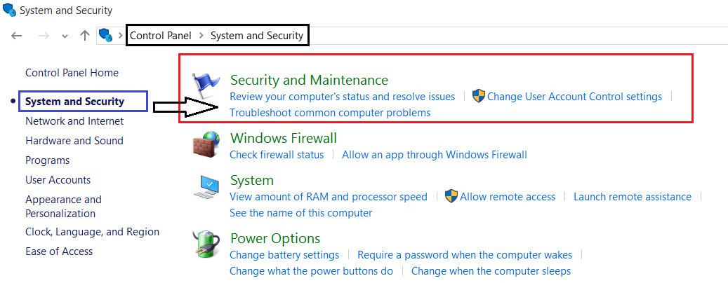 system and security