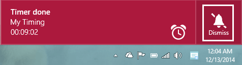 timer done timer done in windows 10