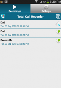total call recorder for android