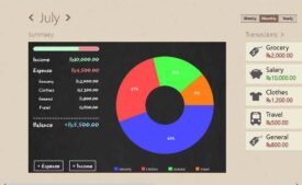 Spending Tracker Windows 8 App - Save Money by Watching Expenditure