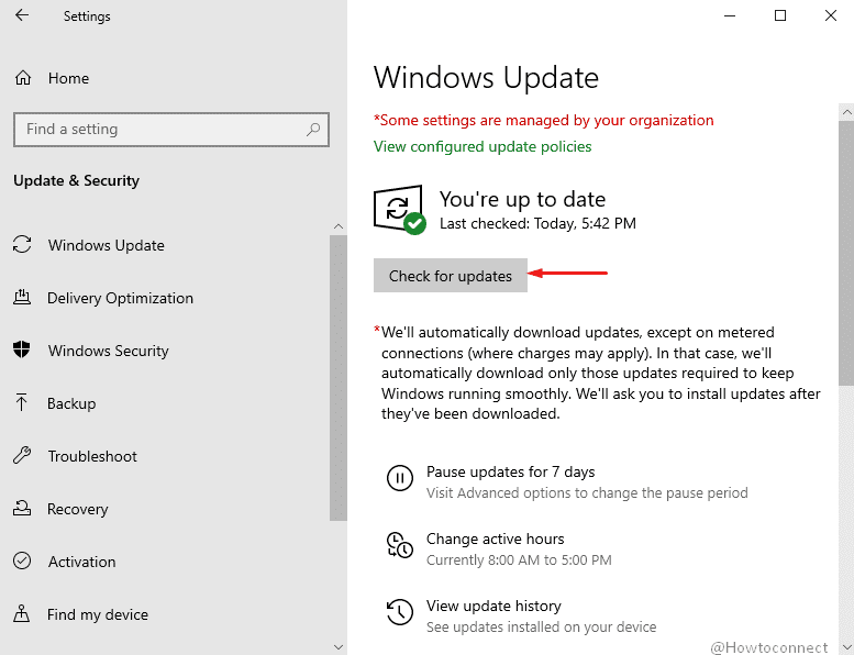 update Windows 10 to fix the exe error