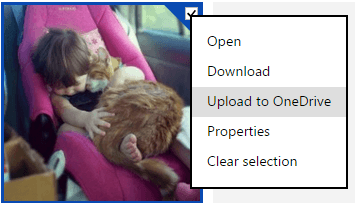 upload to onedrive menu upload to onedrive menu