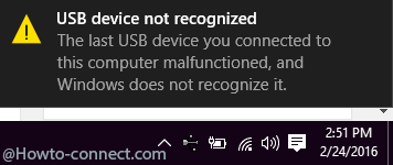 Turn On / Off Notification for Connecting USB on Windows 10