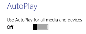 Windows 10 - How to Turn off AutoPlay