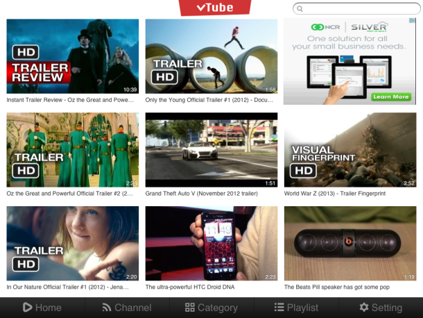 vTube app for ipad device vTube app for ipad device