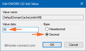 value data section