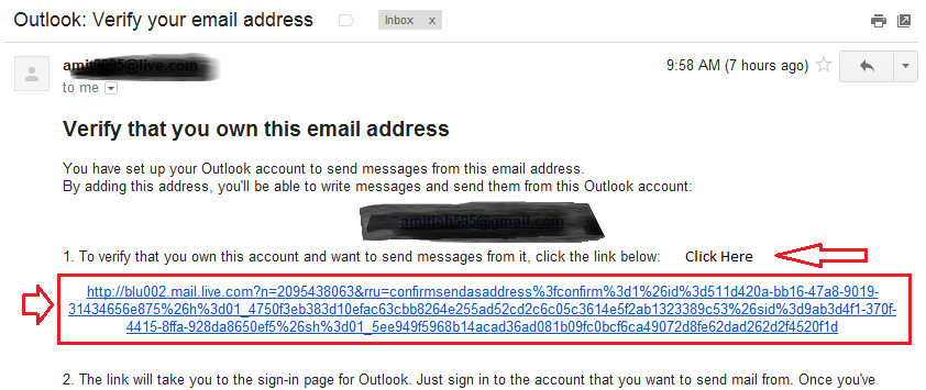 verify outlook email id in gmail-2