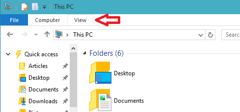view menu on file explorer ribbon view menu on file explorer ribbon
