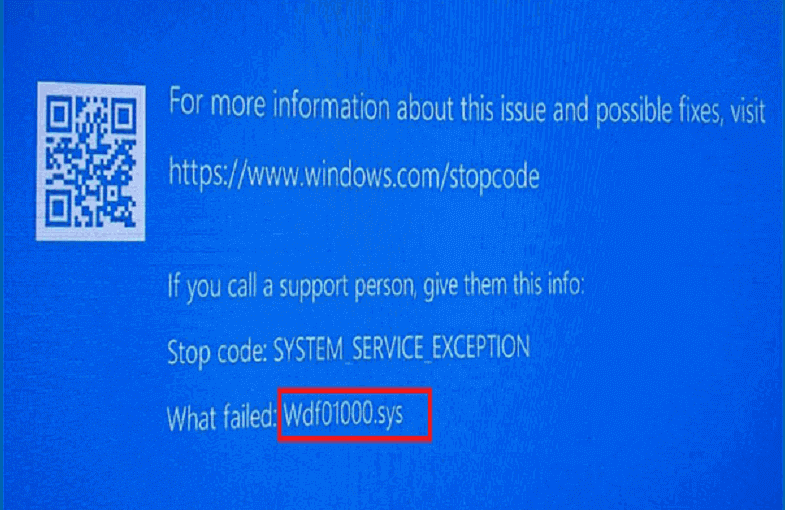 wdf01000.sys bsod