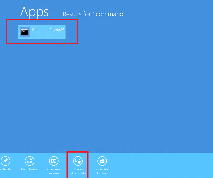 window 8 command Prompt start window 8 command Prompt start