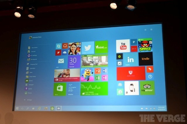 windows 10 Windows 10 Start Menu Returns, Task View, Multi Desktop Enters