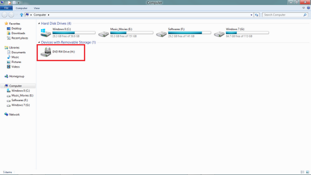 access mac dvd drive from windows