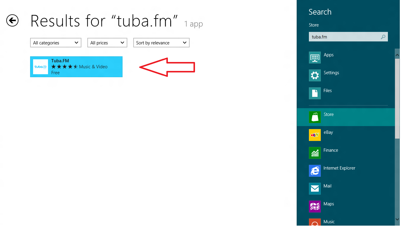 windows 8 tuba.fm app download