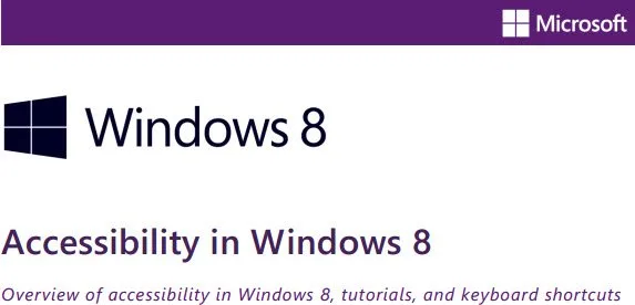 windows 8 accessibility guide