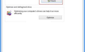 windows 8 disk error check image