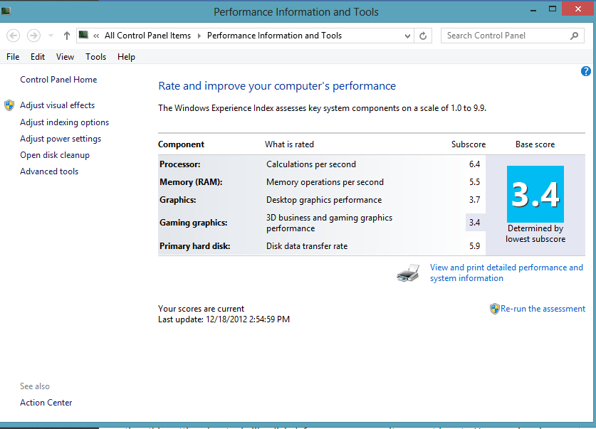 windows 8 performance tools